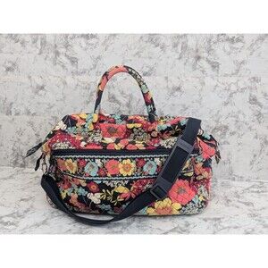 Vera Bradley Grand Traveler Happy Snails Weekender Large Overnight Bag